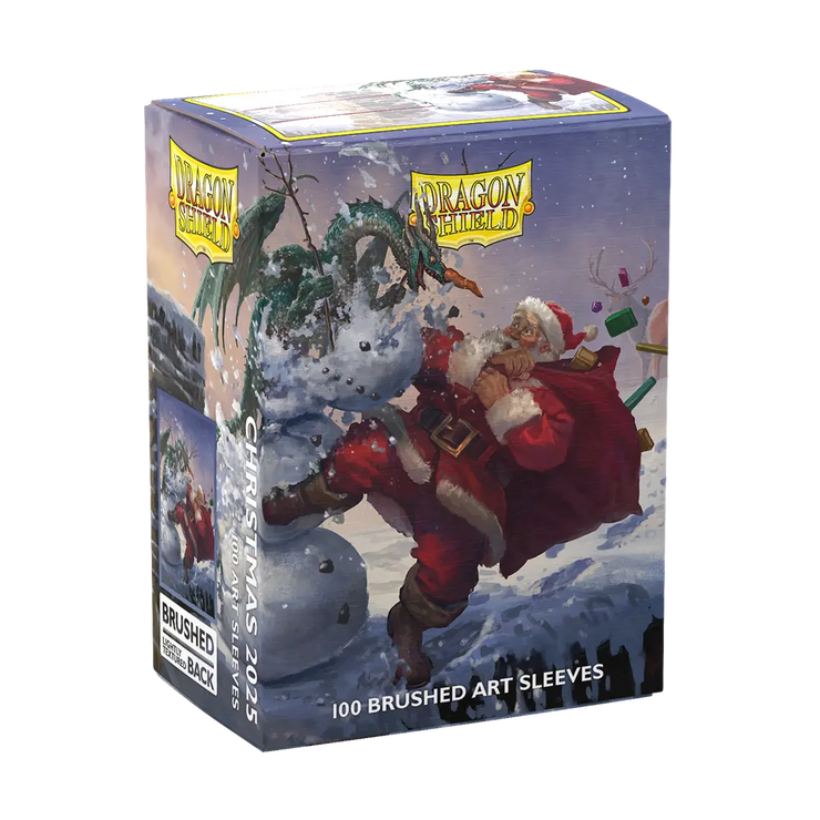 Dragon Shield - Box 100 BRUSHED ART - Christmas 2025