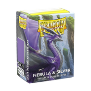 Dragon Shield Sleeves DUAL MATTE - Nebula & Silver (100pk)