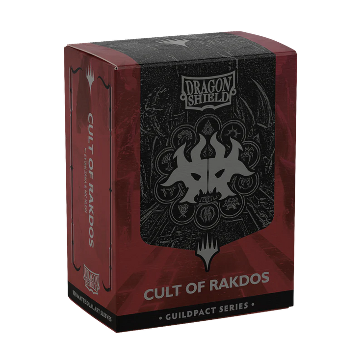 Dragon Shield Sleeves DUAL MATTE ART Guildpact Series - Cult of Rakdos (100pk)