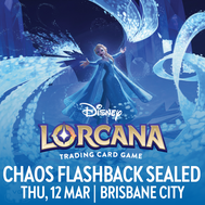 Lorcana Chaos Flashback Sealed @ Vault Games Brisbane City - Thurs Mar 12th