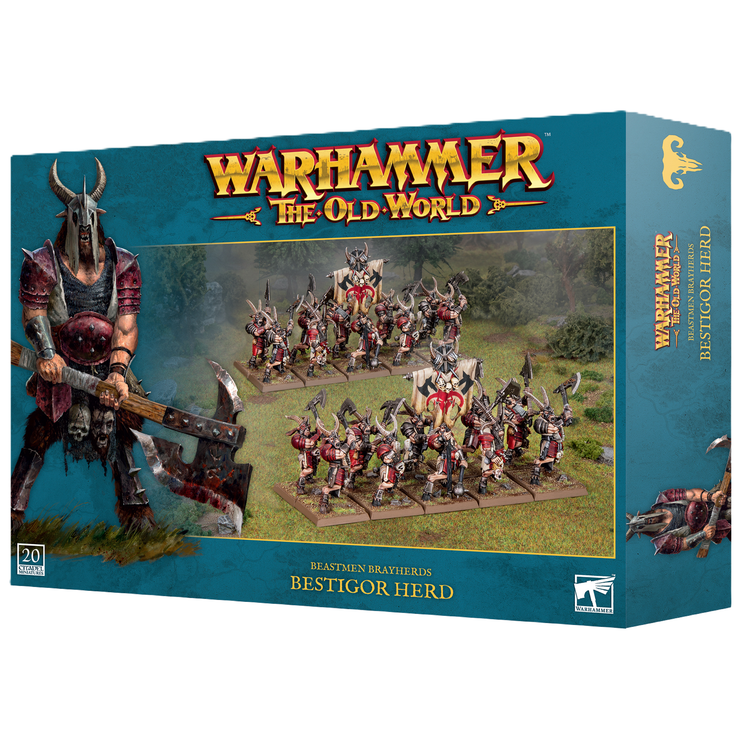 The Old World: Beastmen Brayherds - Bestigor Herd