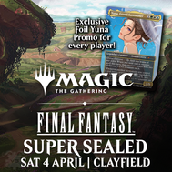 Magic x Final Fantasy Super Sealed @ Vault Games Clayfield - Sat 4 April