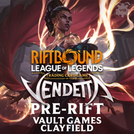 Riftbound: Vendetta Pre-Rift Events @ Vault Games Clayfield