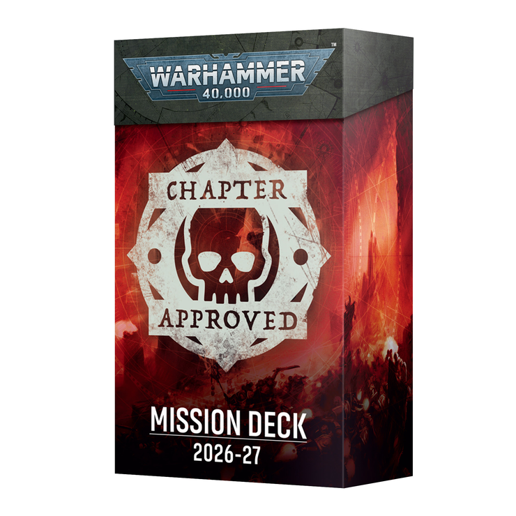 Warhammer: 40000 - Chapter Approved Mission Deck 2026-27