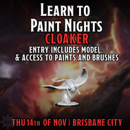 Brisbane Learn to Paint: Cloaker - Nov 14th 2024