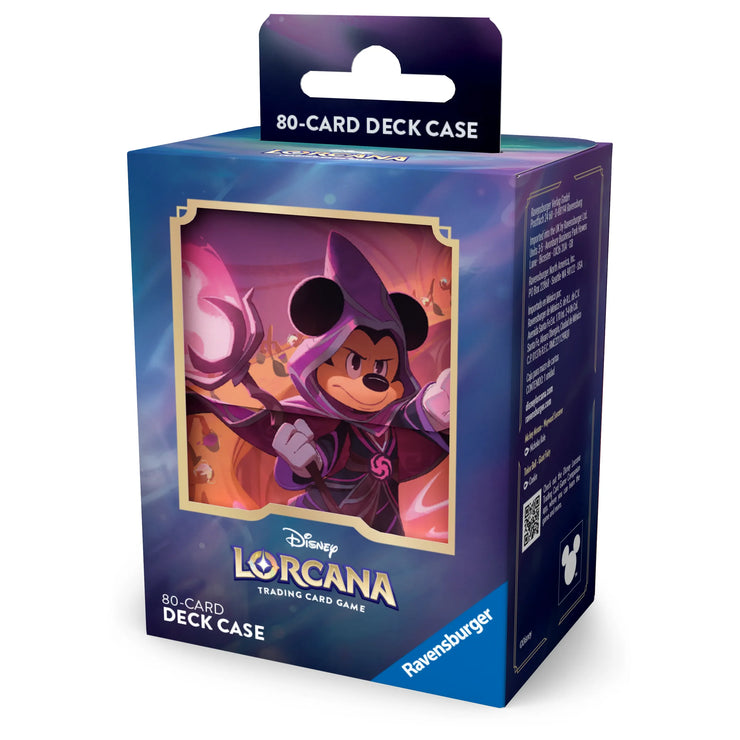 Lorcana Deck Box - Mickey Mouse, Wayward Sorcerer