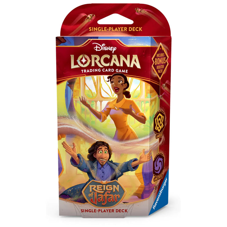 Reign of Jafar Starter Deck: Tiana & Bruno - Amber/Amethyst