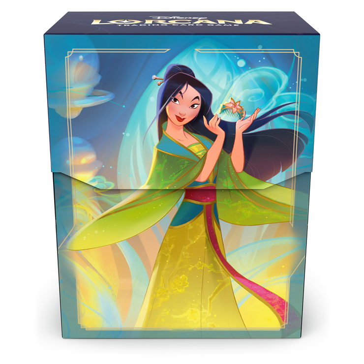 Lorcana Deck Box - Mulan, Considerate Diplomat