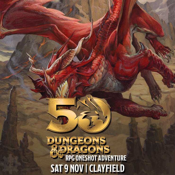 Clayfield RPG One Shot - Dungeons & Dragons - Sat 9th Nov