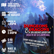Death at a Carnival - Ekka Holiday D&D RPG Oneshot Event!