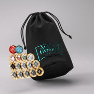 Arkham Horror Card Game - Chaos Tokens + Token Bag
