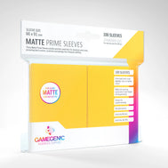 Gamegenic Matte Prime Sleeves -  Yellow (100pk)