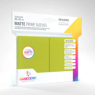 Gamegenic Matte Prime Sleeves - Lime (100pk)