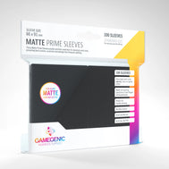 Gamegenic Matte Prime Sleeves - Black (100pk)