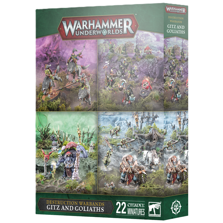 Warhammer: Underworlds - Gitz and Goliaths