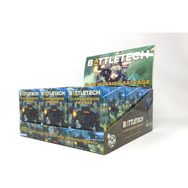 BattleTech: Clan Invasion Salvage - Blind Box Display