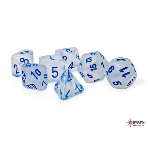 Borealis Mega-hedral Luminary Icicle w/light blue - 7 Die Set (CHX22581)