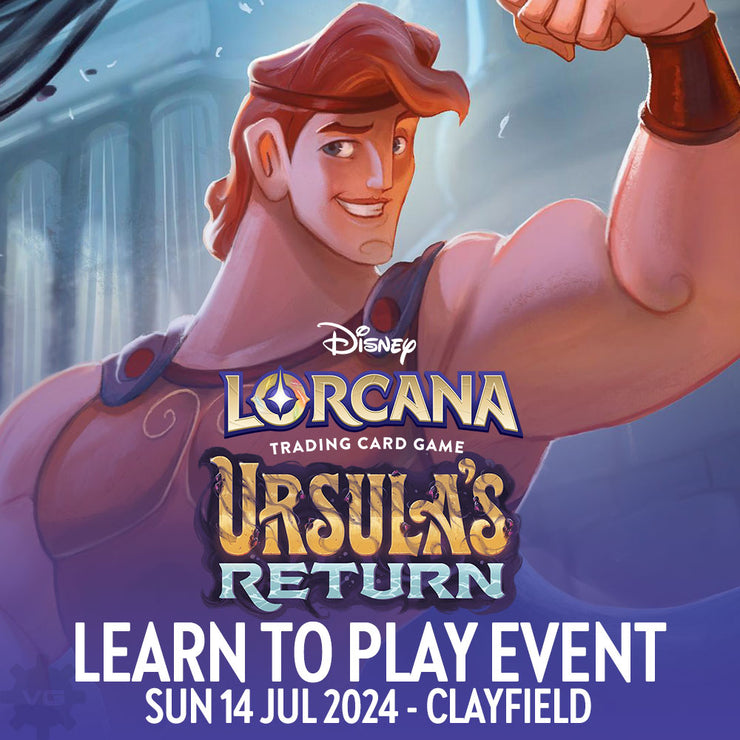 Lorcana: Ursula's Return - Starter Deck Learn to Play @ Clayfield