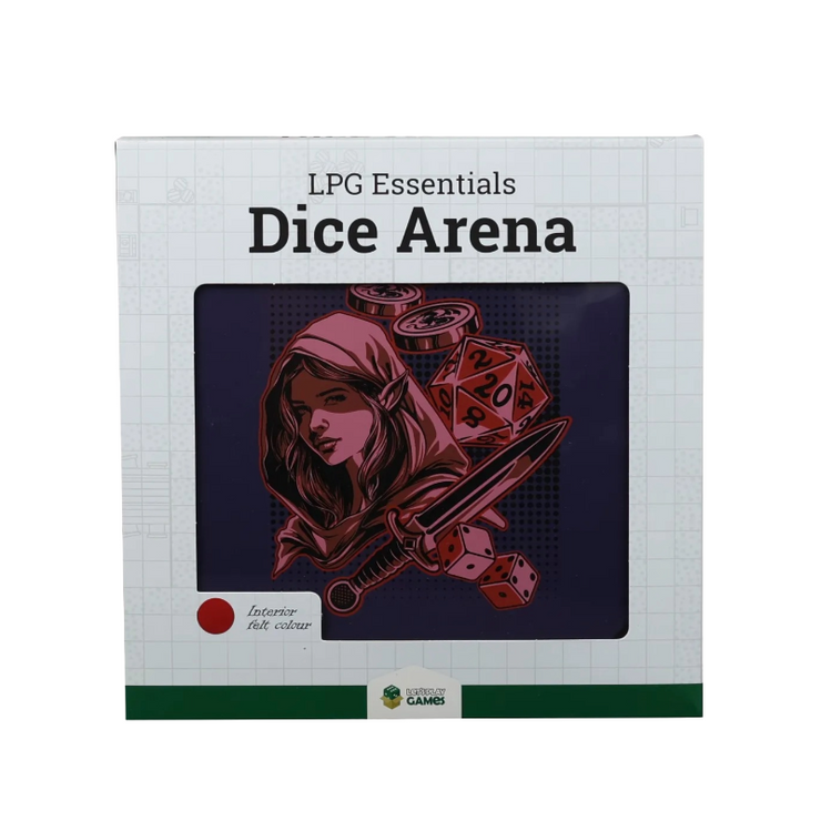 LPG Dice Arena - Deep Blue/Burgundy