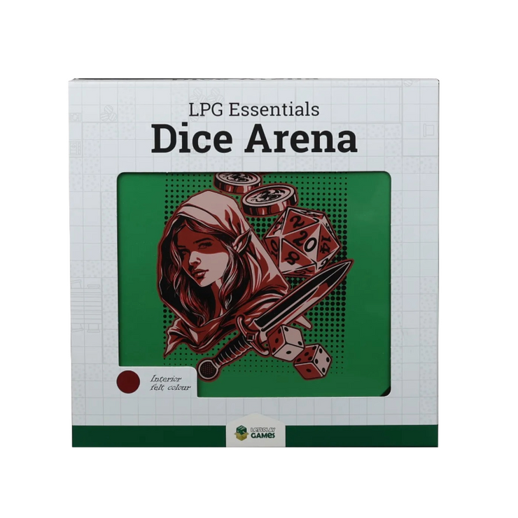 LPG Dice Arena - Teal/Crimson