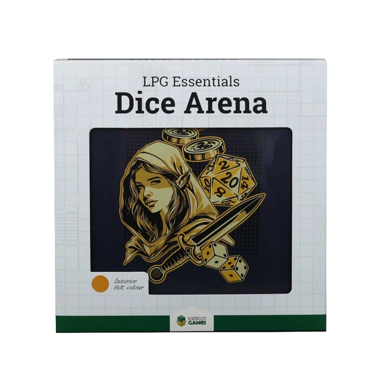 LPG Dice Arena - Vibrant Blue/Brass