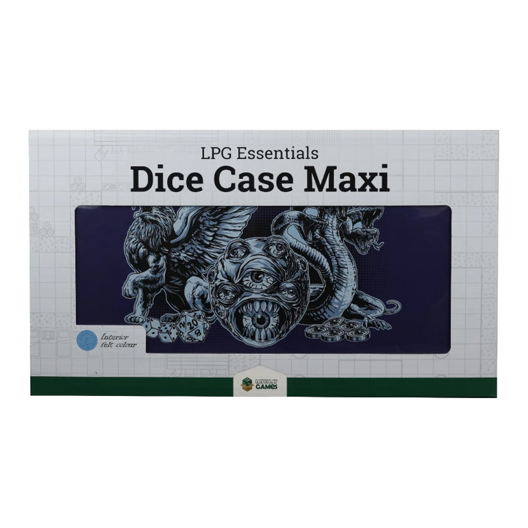 LPG Dice Case Maxi - Cobalt/Pale Cyan