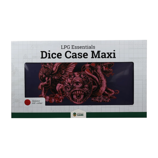 LPG Dice Case Maxi - Deep Blue/Burgundy