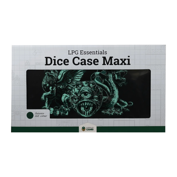 LPG Dice Case Maxi - Slate/Lich Green