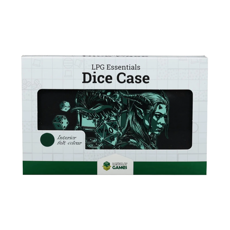 LPG Dice Case - Slate/Lich Green