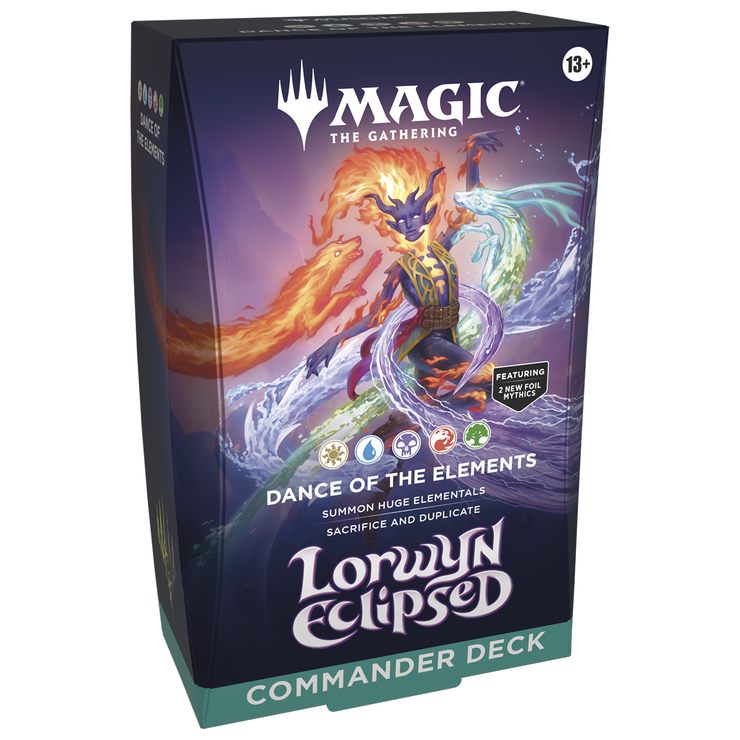 Dance of the Elements (WUBRG) - Lorwyn Eclipsed Commander Deck