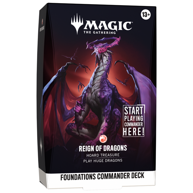 Reign of Dragons (R) - Foundations Commander Deck