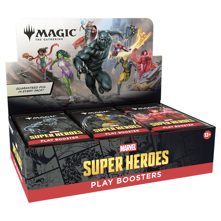 Magic x Marvel Super Heroes Play Booster Box