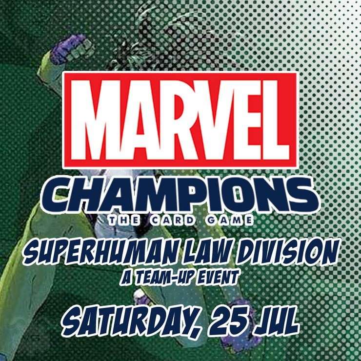 Brisbane MARVEL Champions Team-UP: Superhuman Law Division