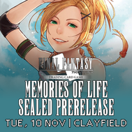 Final Fantasy TCG Memories of Life Prerelease @ Vault Games Clayfield