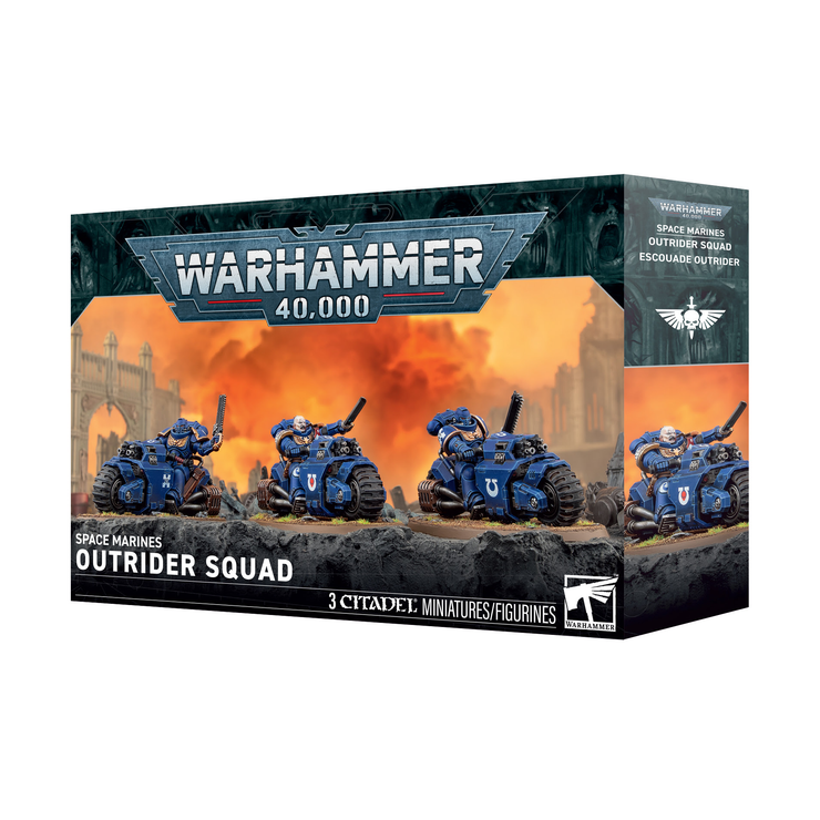Space Marines Outrider Squad