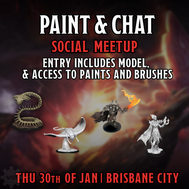 Brisbane Paint and Chat: Social Meetup - Jan 30th 2025