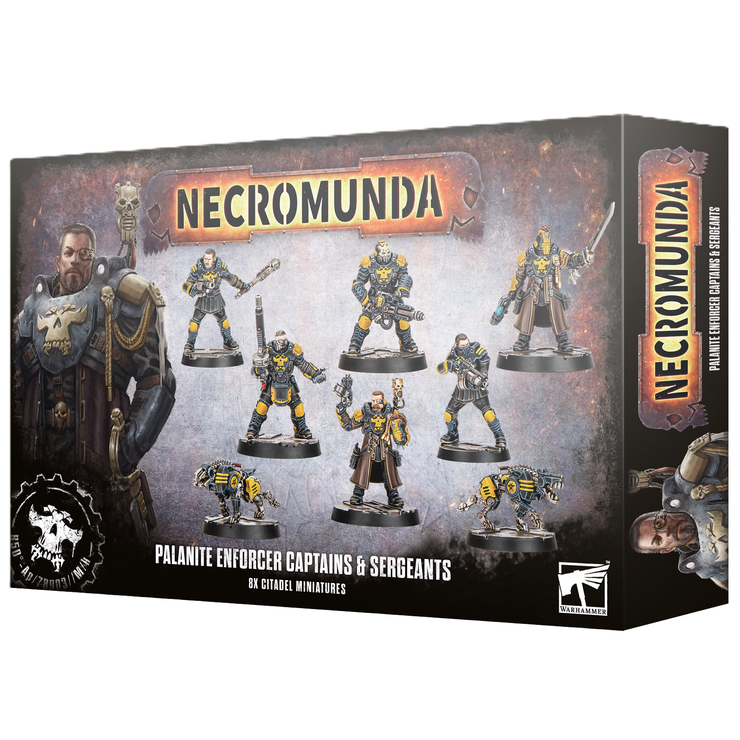Necromunda: Palanite Enforcer Captains & Sergeants