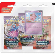 Pokémon TCG: Scarlet and Violet - Temporal Forces Three-Booster Blister - Cleffa