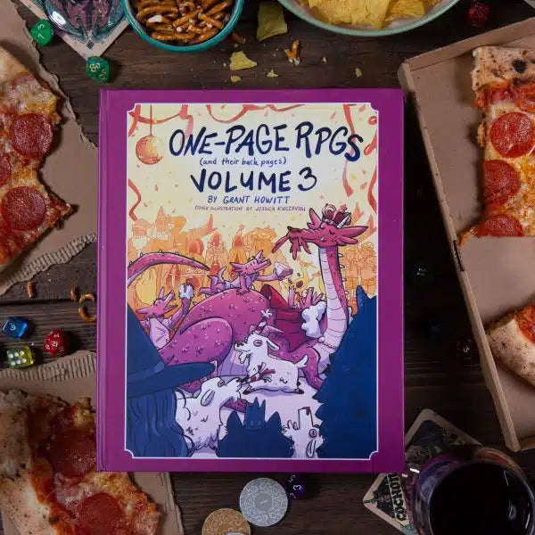 One Year of One-Page RPGs: VOLUME 3
