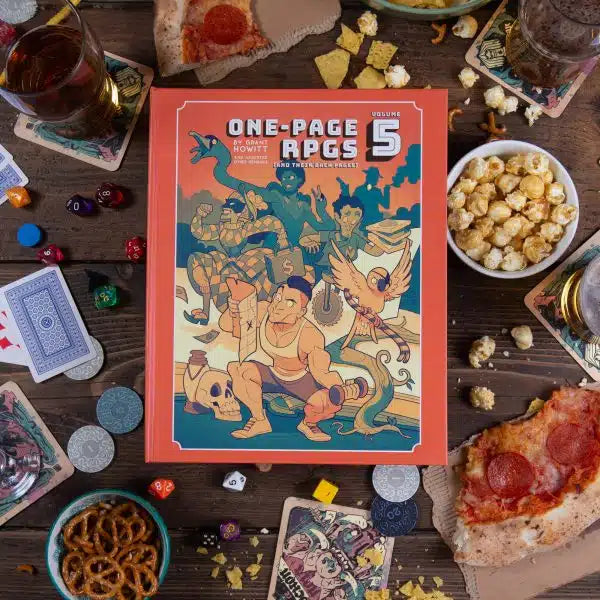 One Year of One-Page RPGs: VOLUME 5