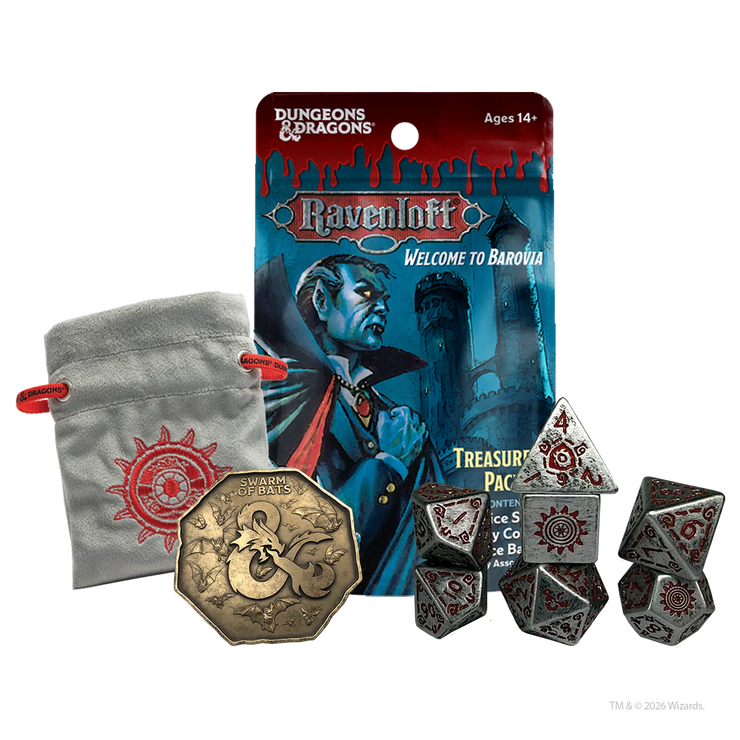 Castle Ravenloft Treasure Packs D&D Blind Bag - Sirius Dice