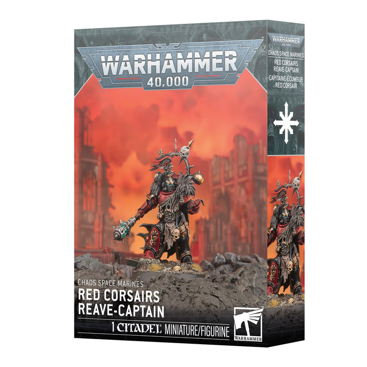 Chaos Space Marines Red Corsairs Reave-Captain