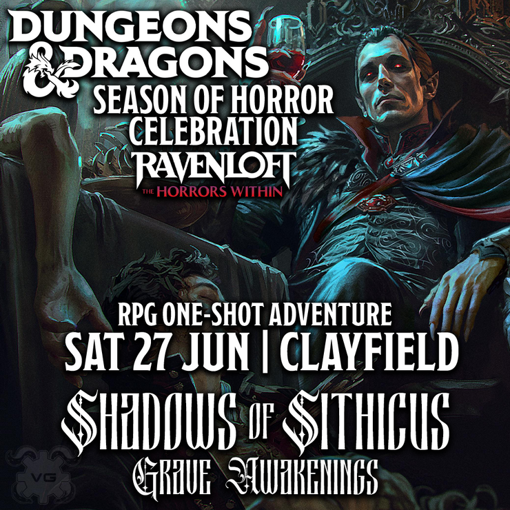 Dungeons & Dragons: Season of Horror Celebration - RPG One-Shot @ Vault Games Clayfield - Sat 27 Jun
