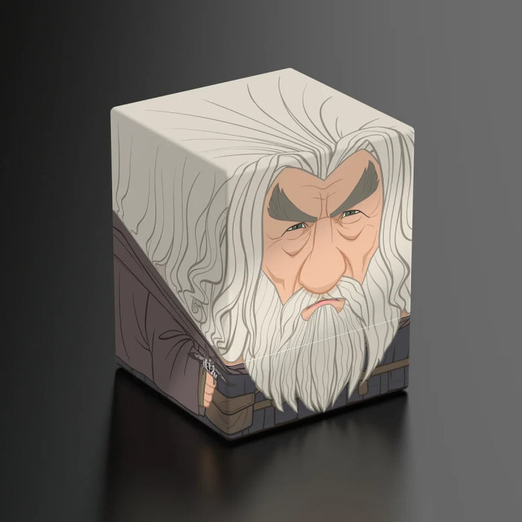 Squaroes Boulder 100+ Deck Box - The Lord of the Rings - Gandalf the Grey