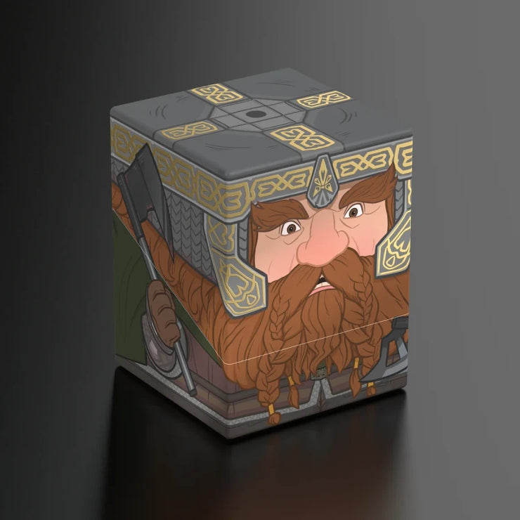 Squaroes Boulder 100+ Deck Box - The Lord of the Rings - Gimli