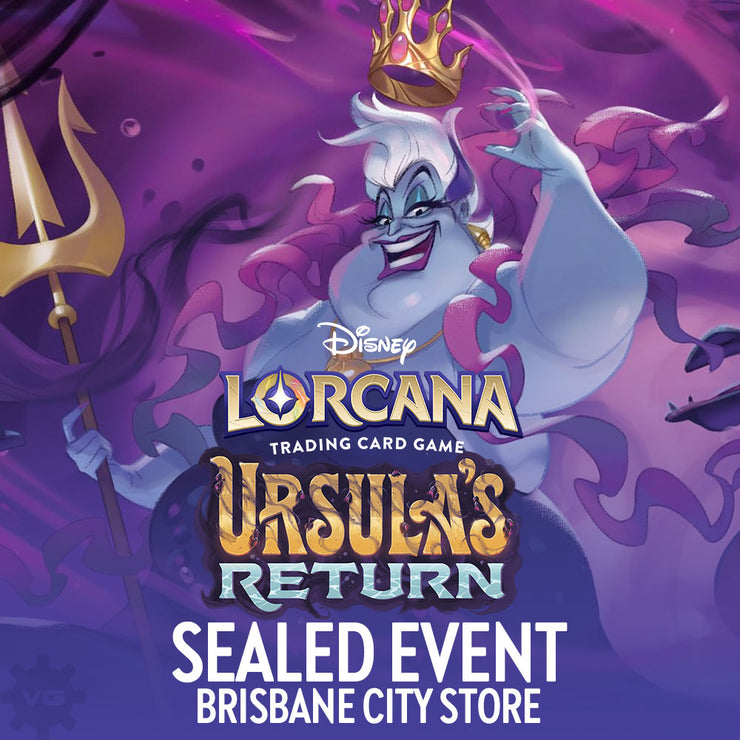 Lorcana: Ursula's Return - Sealed Event @ Vault Games Brisbane City