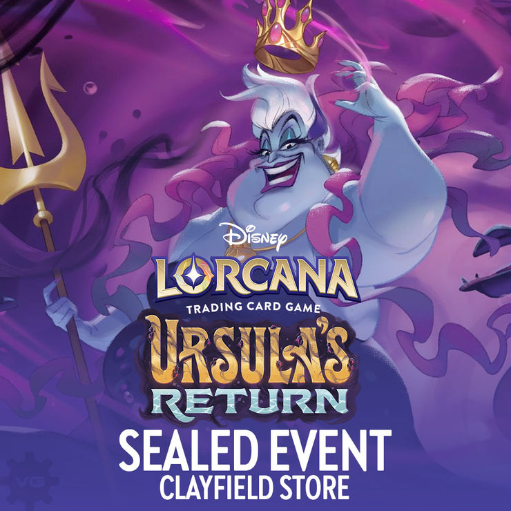 Lorcana: Ursula's Return - Sealed Event @ Clayfield