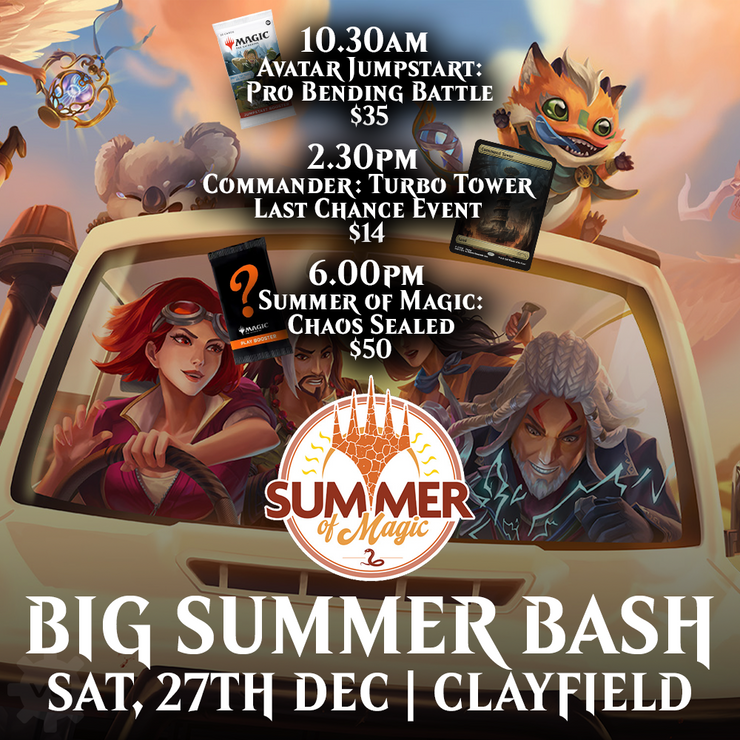 Summer of Magic: Big Summer Bash @ Vault Games Clayfield - Sat 27th Dec 2025