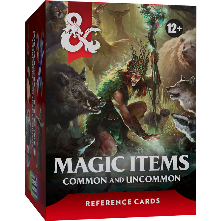Dungeons & Dragons Reference Cards - Magic Items Common and Uncommon