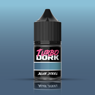 Turbo Dork: Blue Steel Metallic Acrylic Paint - 22ml Bottle